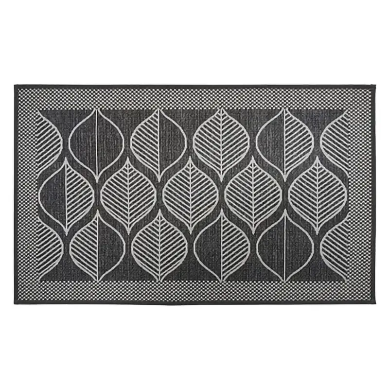 Washable Indoor Door Mat Jacquard Woven Rug For Front Door